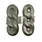 Antique Pewter Three Links Ice Cream Mold