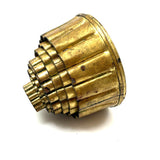 Satisfying Old Set of Brass, Scalloped Edge, Nesting Cookie/Pastry Cutters
