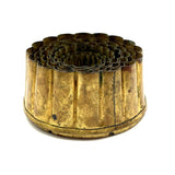 Satisfying Old Set of Brass, Scalloped Edge, Nesting Cookie/Pastry Cutters