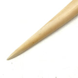 Open Hand, Wonderful  19th Century Carved Bone Bodkin