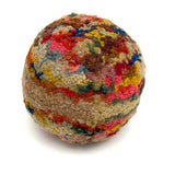 Beautiful Old Pennsylvania Scrap Wool Yarn Ball