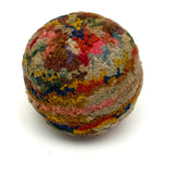 Beautiful Old Pennsylvania Scrap Wool Yarn Ball