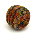 Beautiful Old Pennsylvania Scrap Wool Yarn Ball
