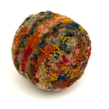 Beautiful Old Pennsylvania Scrap Wool Yarn Ball