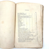 Much Used Canadian Seamanship Examiner and Instructor, 1873, with Many Hand-written Notes and Great Plates