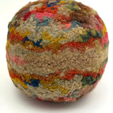 Beautiful Old Pennsylvania Scrap Wool Yarn Ball