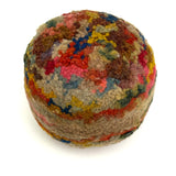 Beautiful Old Pennsylvania Scrap Wool Yarn Ball