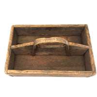 Gorgeous Antique Carrier in Original Paint with Make Do Handle