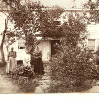 Kingsland Family Homestead, Super Atmospheric Antique Mounted Albumen Photo