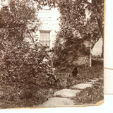 Kingsland Family Homestead, Super Atmospheric Antique Mounted Albumen Photo