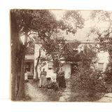 Kingsland Family Homestead, Super Atmospheric Antique Mounted Albumen Photo