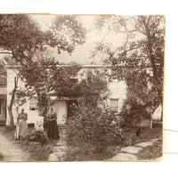 Kingsland Family Homestead, Super Atmospheric Antique Mounted Albumen Photo