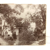 Kingsland Family Homestead, Super Atmospheric Antique Mounted Albumen Photo