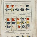 Much Used Canadian Seamanship Examiner and Instructor, 1873, with Many Hand-written Notes and Great Plates