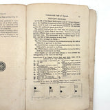 Much Used Canadian Seamanship Examiner and Instructor, 1873, with Many Hand-written Notes and Great Plates
