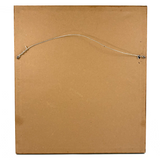 Fruits in Blues and Yellow, Wonderful 19th Century Theorem Watercolor, Framed