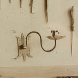 High School Second Year, Beautiful Mounted Albumen Photo of Metalwork Projects Display in Original Oak Frame