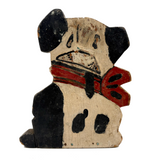 FWC's 1939 Greenport School Doggy Doorstop with Very Crazy Face