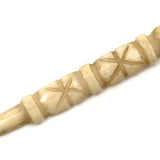 19th Century Scrimshaw Bodkin with Pointing Hand