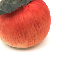 Lovely Painted Silk Apple (or Peach?) Pin Cushion