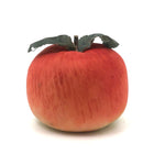 Lovely Painted Silk Apple (or Peach?) Pin Cushion