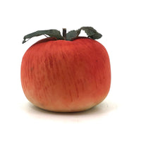 Lovely Painted Silk Apple (or Peach?) Pin Cushion