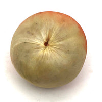 Lovely Painted Silk Apple (or Peach?) Pin Cushion
