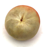 Lovely Painted Silk Apple (or Peach?) Pin Cushion