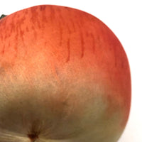Lovely Painted Silk Apple (or Peach?) Pin Cushion