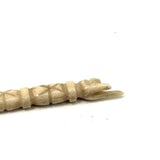 19th Century Scrimshaw Bodkin with Pointing Hand