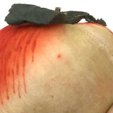 Lovely Painted Silk Apple (or Peach?) Pin Cushion