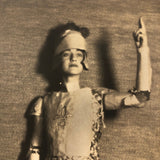 Joan of Arc? Wonderful Mounted Photograph of Regal Looking Young Performer c. 1920s