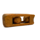 Chunky Old Ball and a Half in Cage Whimsy with Best Patina