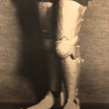 Joan of Arc? Wonderful Mounted Photograph of Regal Looking Young Performer c. 1920s