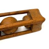 Chunky Old Ball and a Half in Cage Whimsy with Best Patina