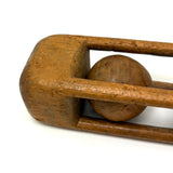 Chunky Old Ball and a Half in Cage Whimsy with Best Patina