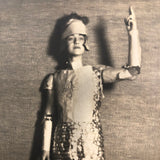 Joan of Arc? Wonderful Mounted Photograph of Regal Looking Young Performer c. 1920s