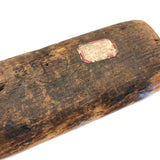 Boxless Box, Elemental and Poetic Antique Carved Out Holder for Straight Edge and Compass