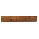 Beautiful Early-Mid 19th Century Handmade Double-sided Boxwood Scale Rule and Protractor