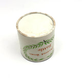 A Present From Battle, Unusual Excellent Condition 19th C. Hand-painted Creamware Child's Mug