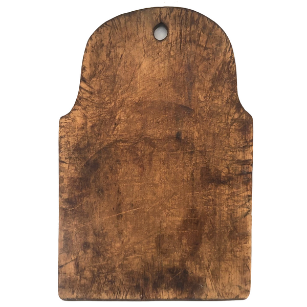 19th Century Tombstone Cutting Board with Gorgeous Patina