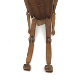 Double Faced Hand-carved Folk Art Jig Figure
