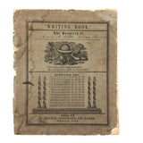 Lewis Betts' 1853 Penmanship Practice Notebook with Great Sentences, Milton MA