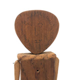 Double Faced Hand-carved Folk Art Jig Figure