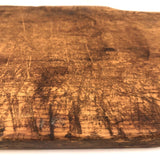 19th Century Tombstone Cutting Board with Gorgeous Patina