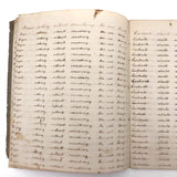 Lewis Betts' 1853 Penmanship Practice Notebook with Great Sentences, Milton MA
