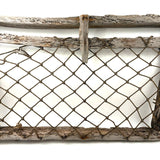 Sculptural Much Weathered Old Lobster Trap Fragment