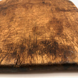 19th Century Tombstone Cutting Board with Gorgeous Patina