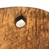 19th Century Tombstone Cutting Board with Gorgeous Patina