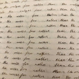 Lewis Betts' 1853 Penmanship Practice Notebook with Great Sentences, Milton MA
